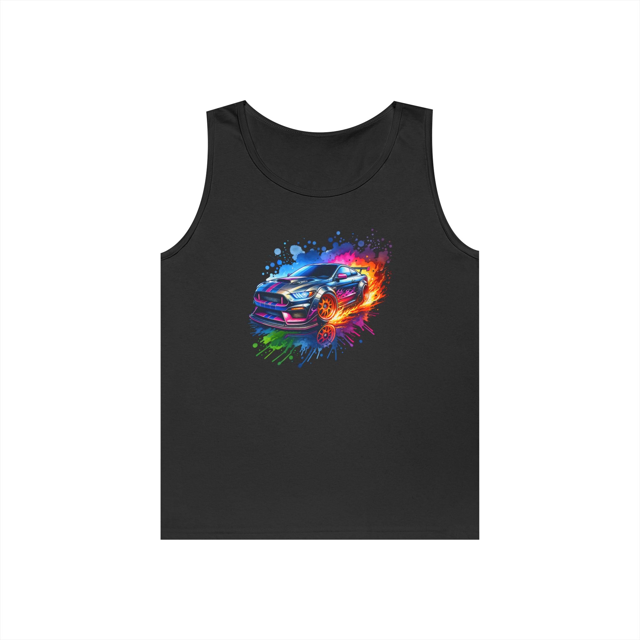 Colorblast Vroom Heavy Cotton Tank Top