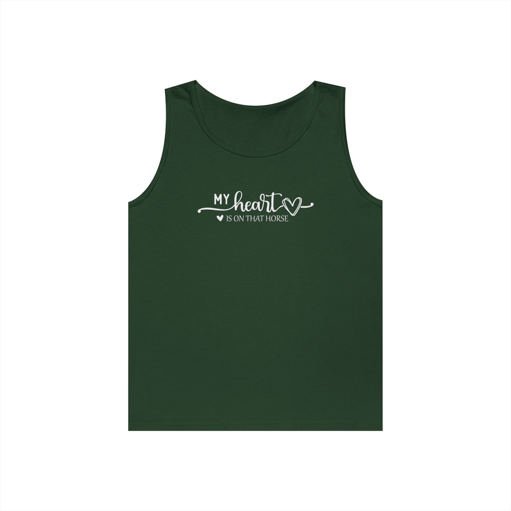 Heart on Horse Heavy Cotton Tank Top