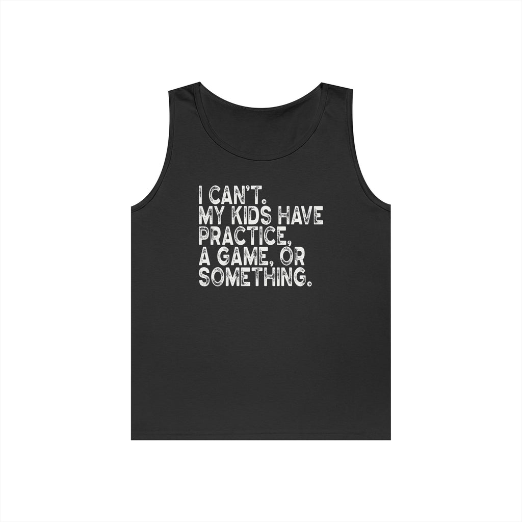 Busy Parents Heavy Cotton Tank Top