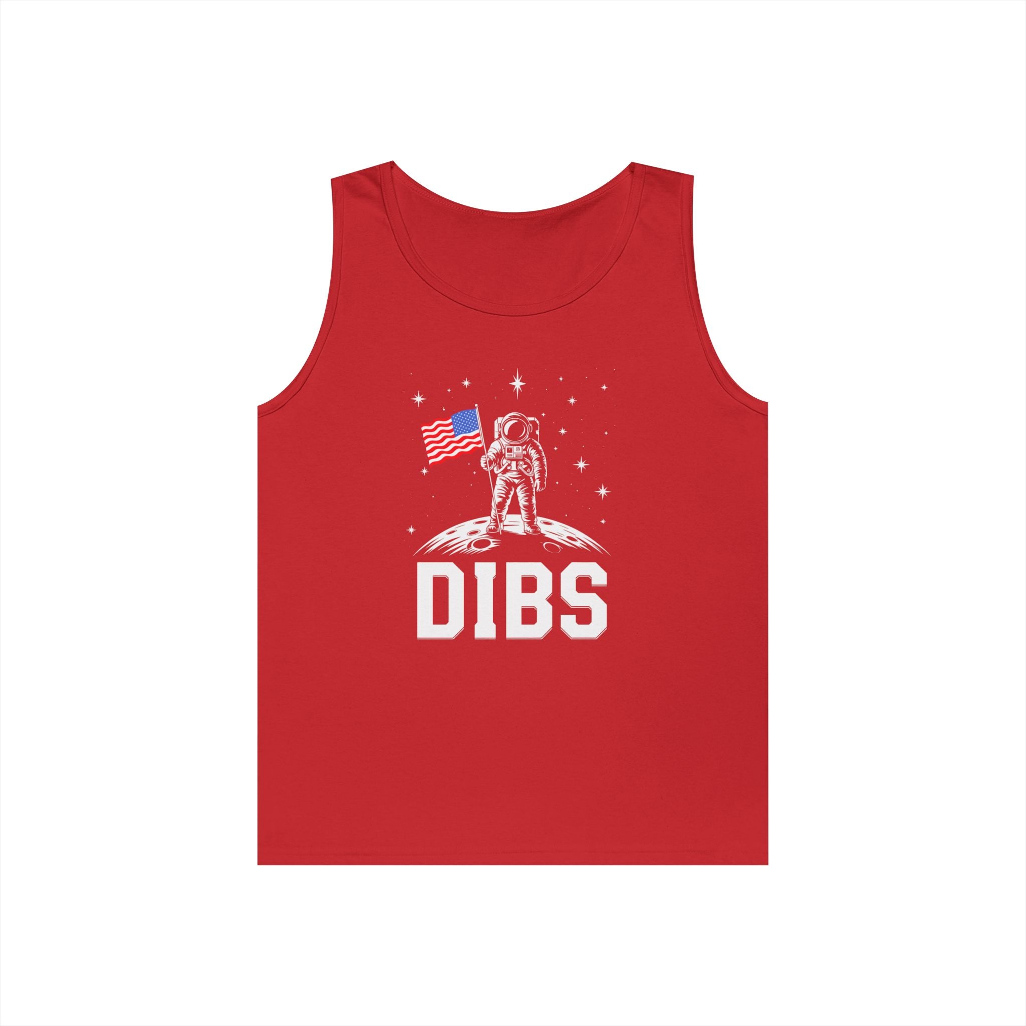DIBS on the Moon Heavy Cotton Tank Top