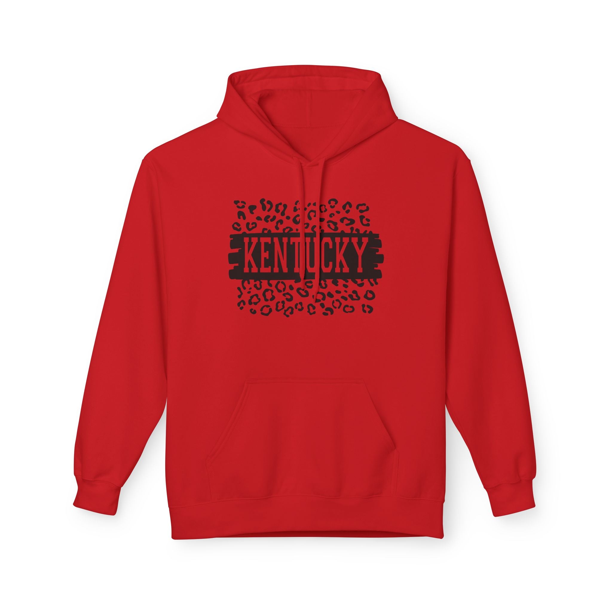 KY Leopard Midweight Softstyle Fleece Hoodie