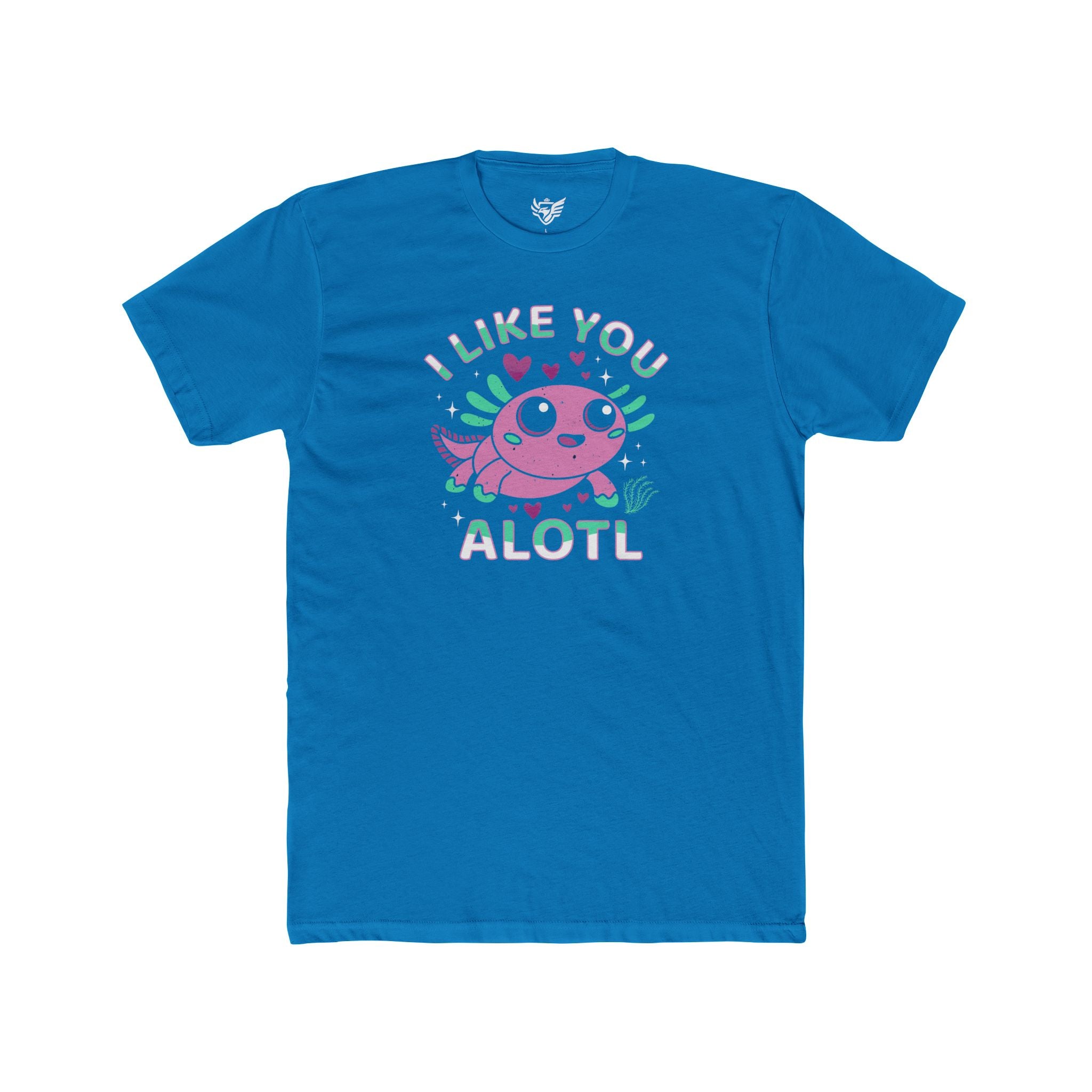 I Like You Alotl Cotton Crew Tee