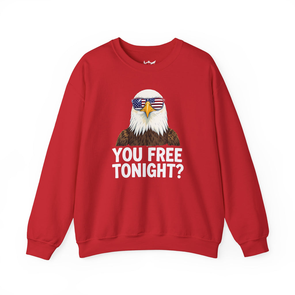 You Free Tonight? Heavy Blend™ Crewneck Sweatshirt