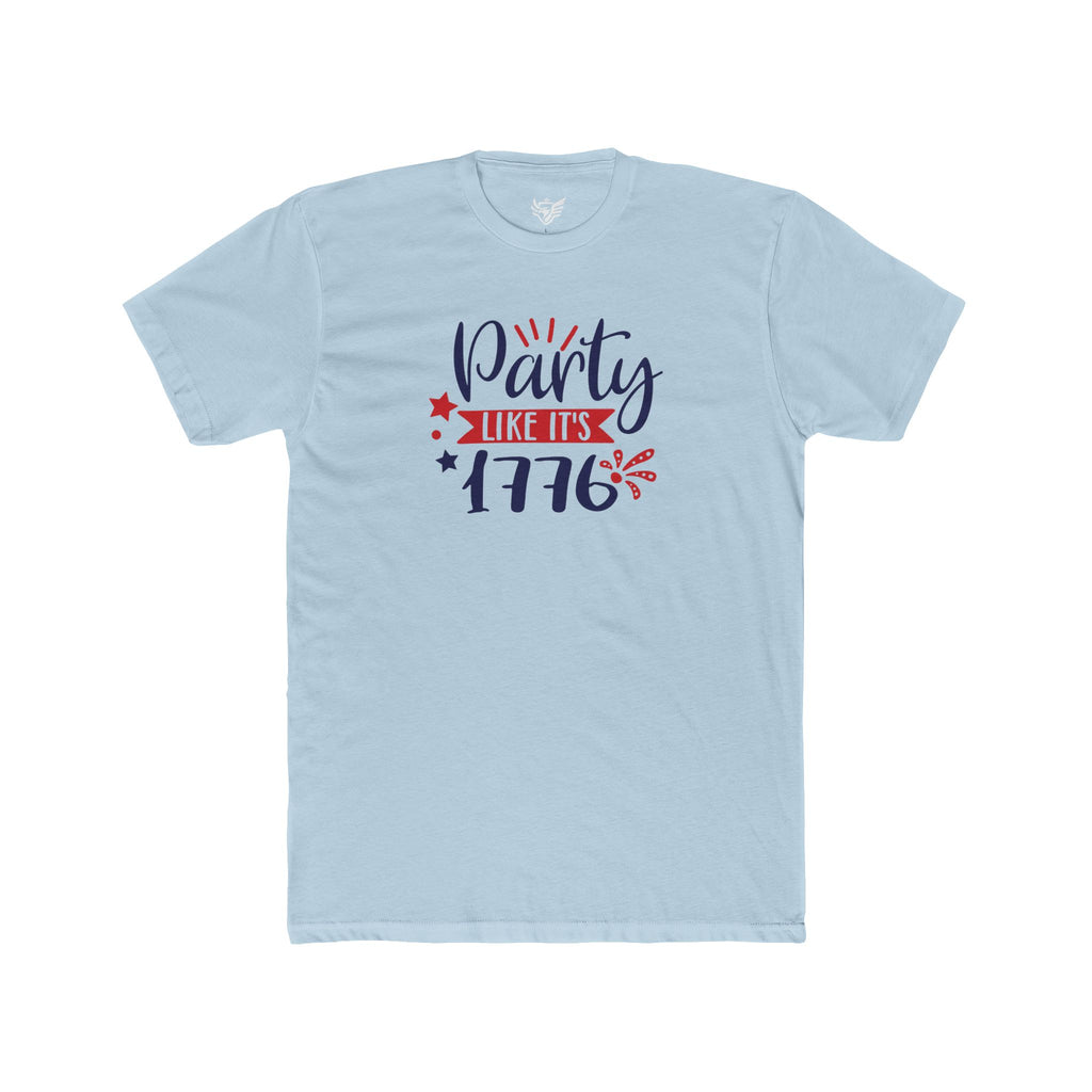 Party Like It's 1776 Cotton Crew Tee