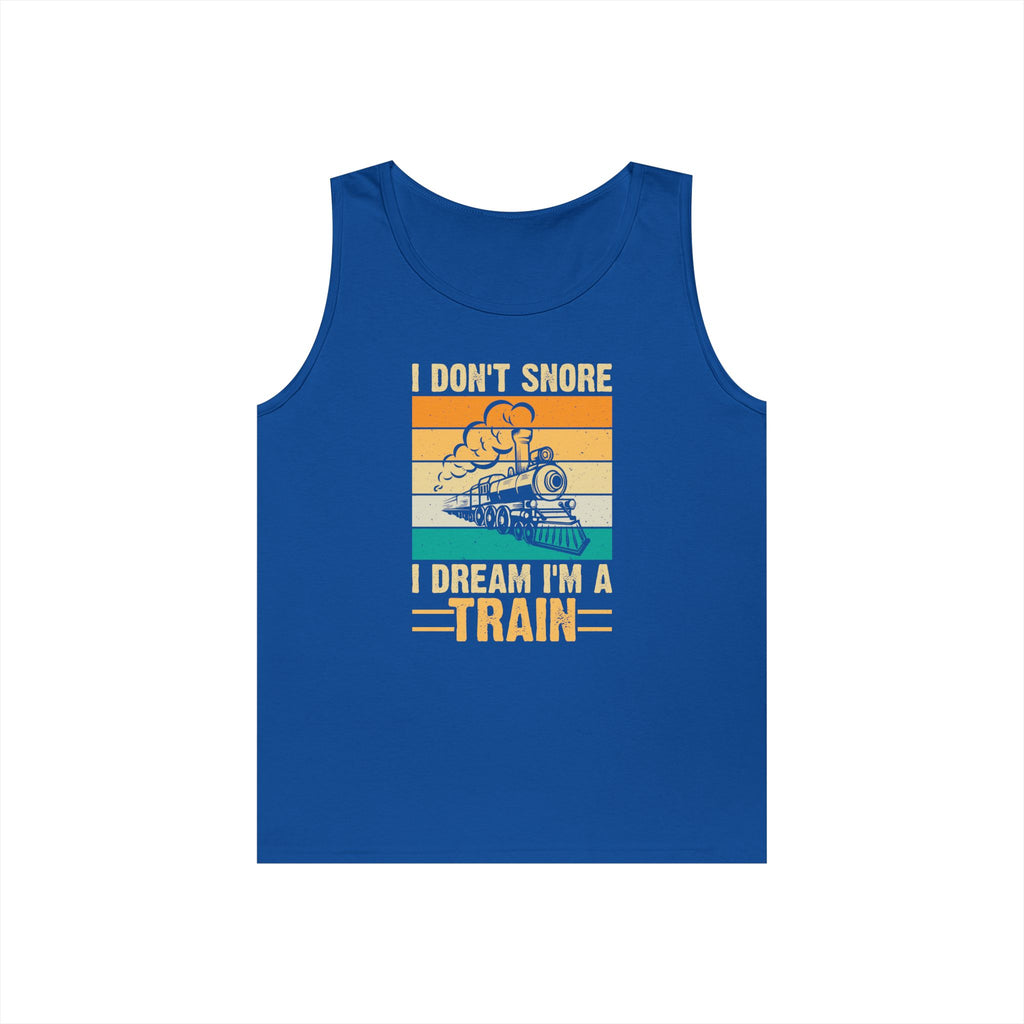 I Don't Snore Heavy Cotton Tank Top