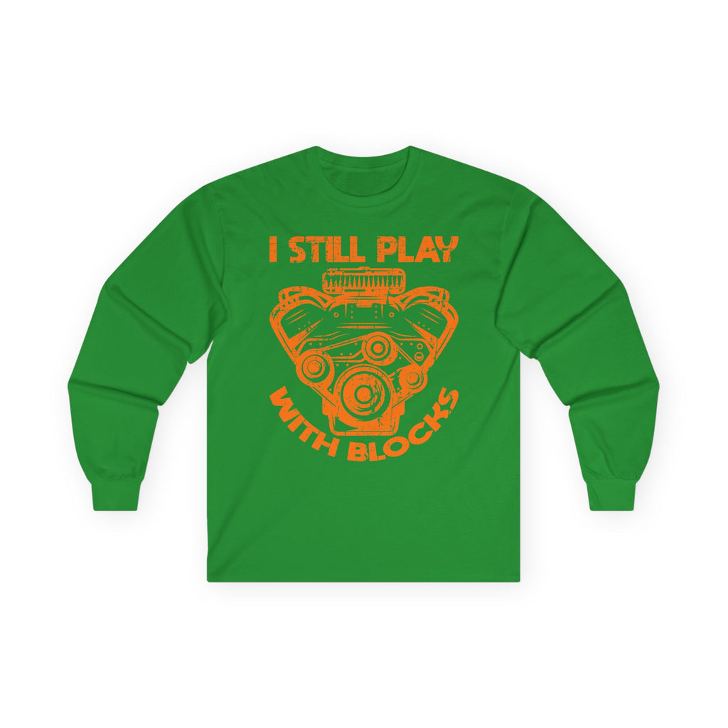 Engine Block Cotton Long Sleeve Tee
