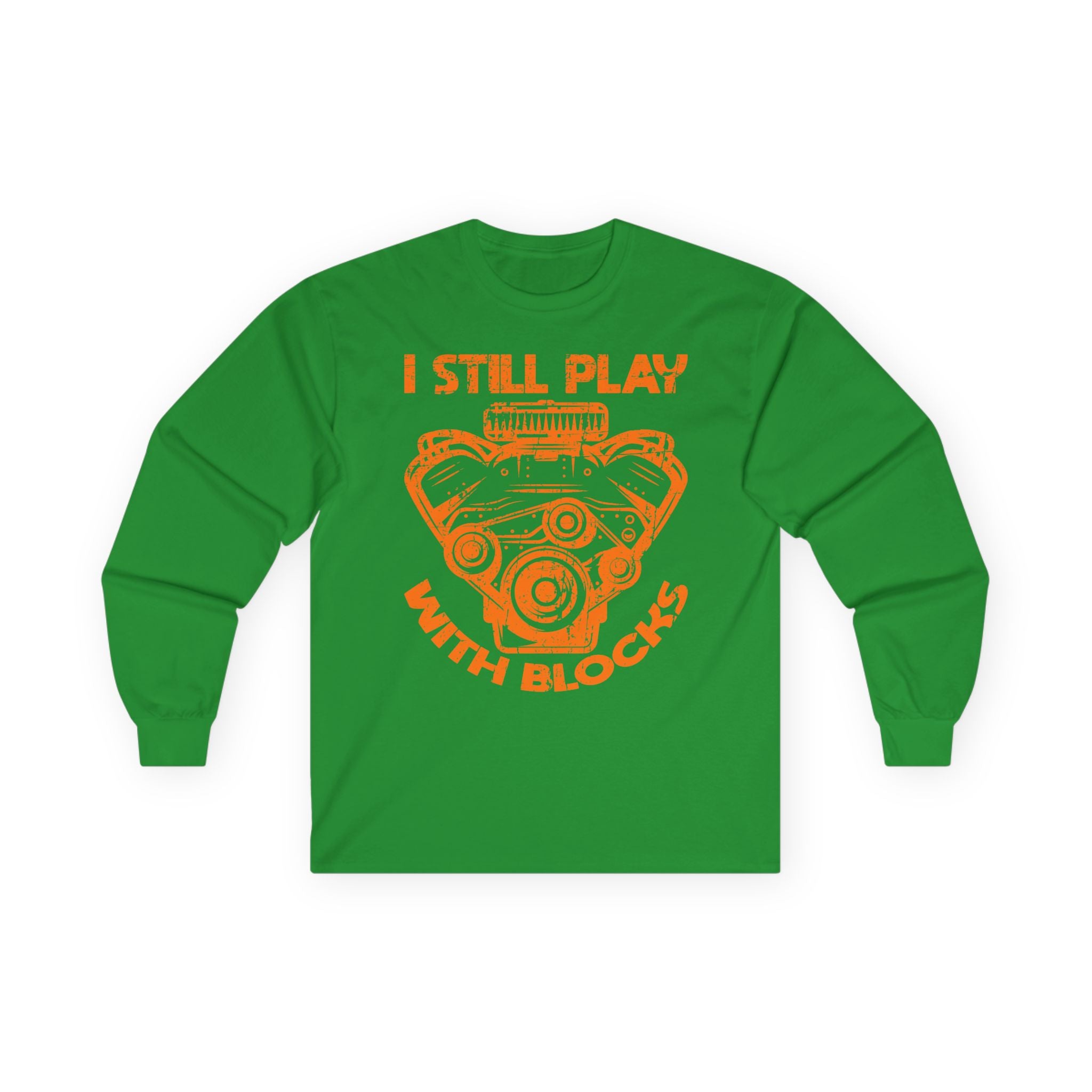 Engine Block Cotton Long Sleeve Tee