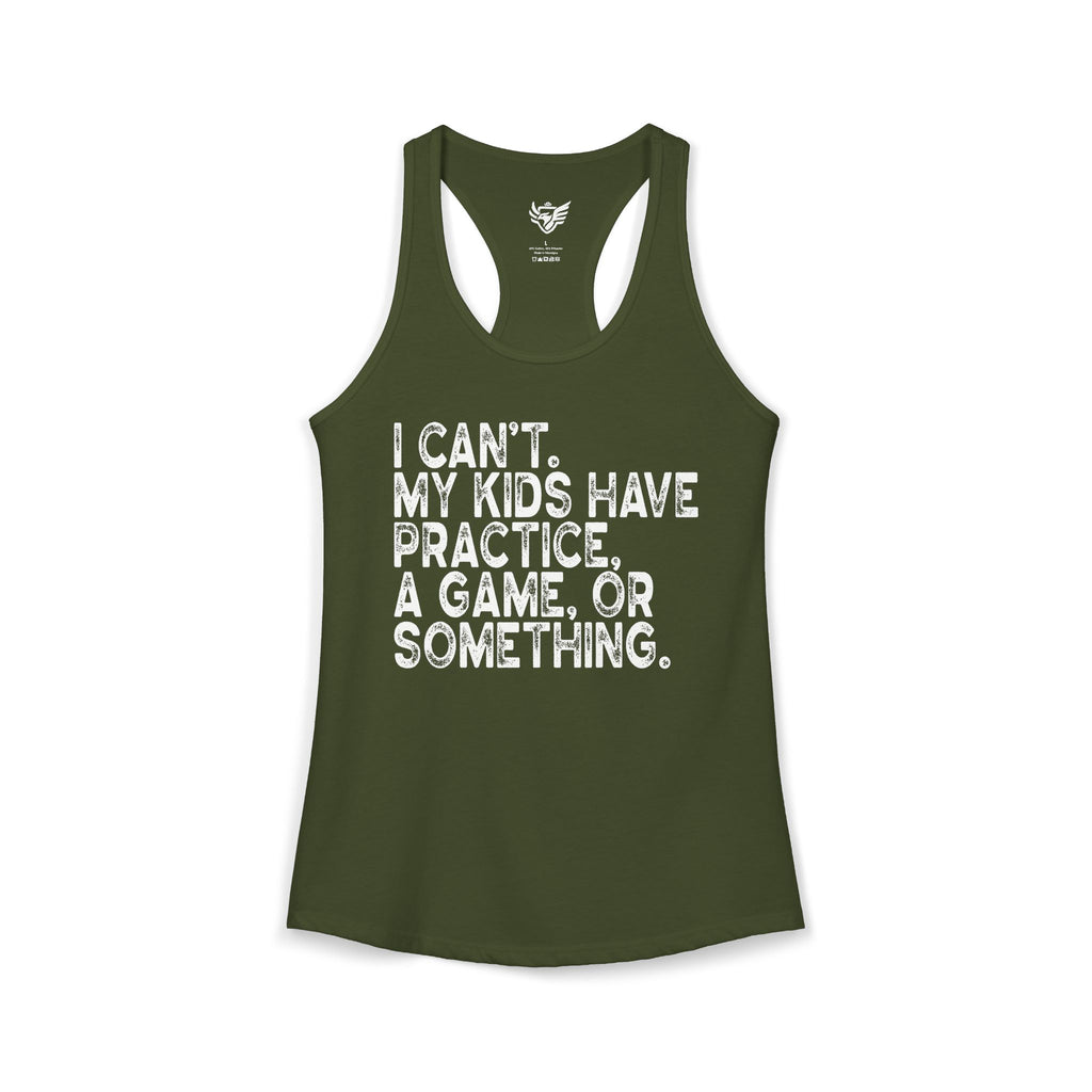 Busy Parents Ideal Racerback Tank