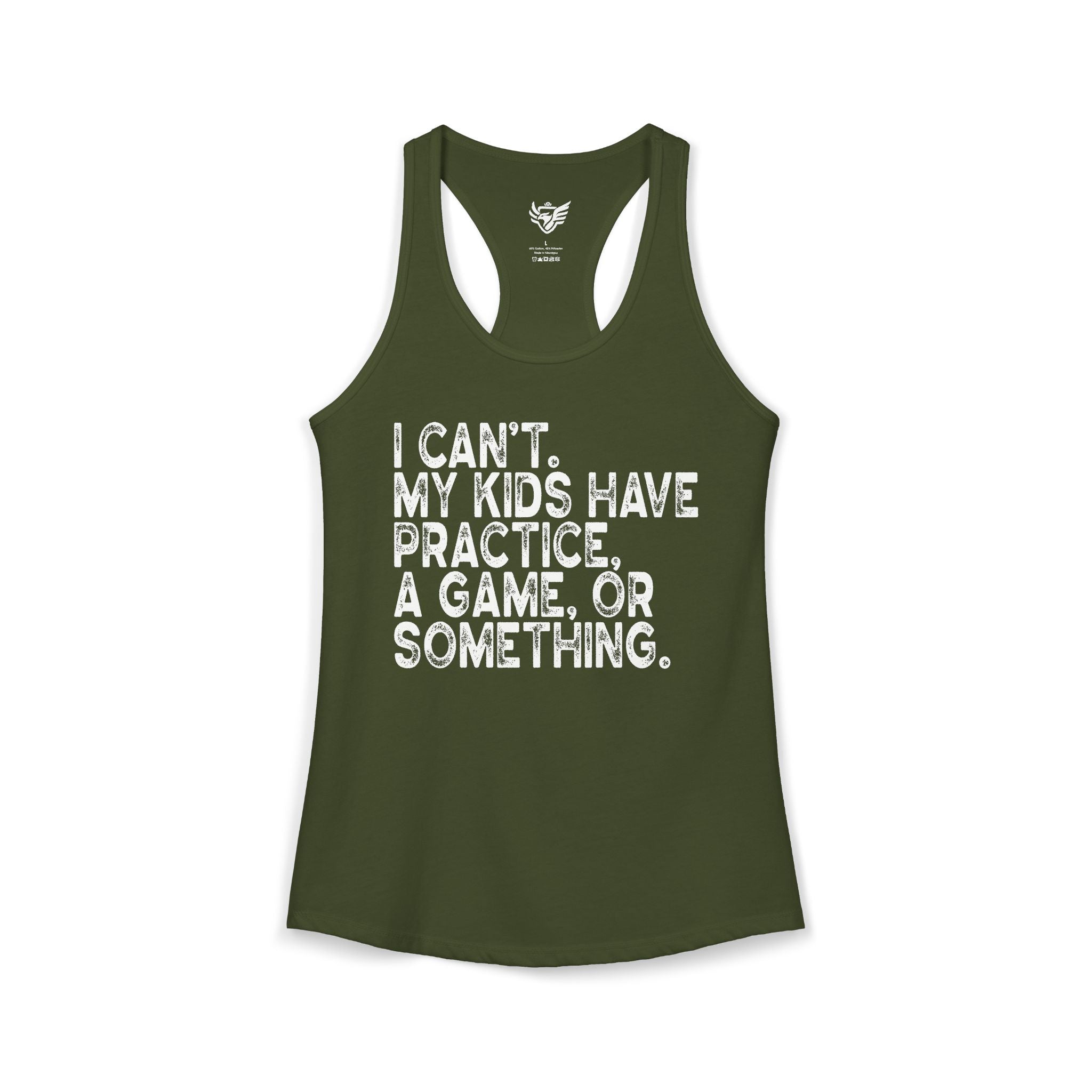 Busy Parents Ideal Racerback Tank