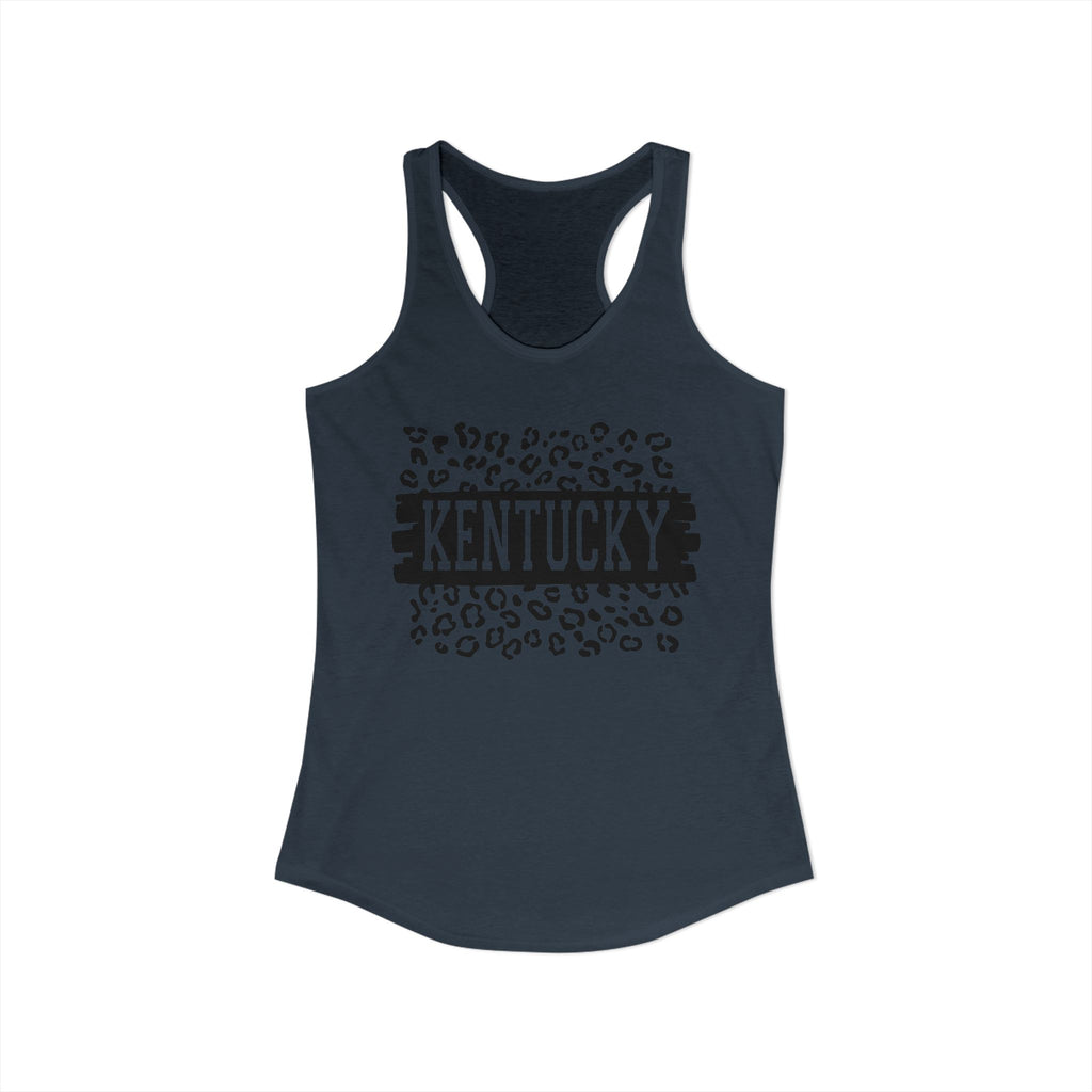Women's KY Leopard Ideal Racerback Tank