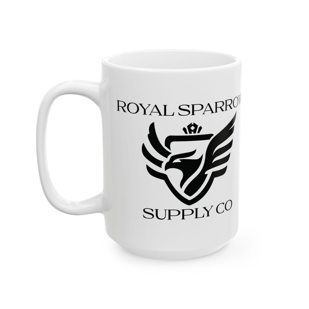 Royal Sparrow Ceramic Mug, (11oz, 15oz)