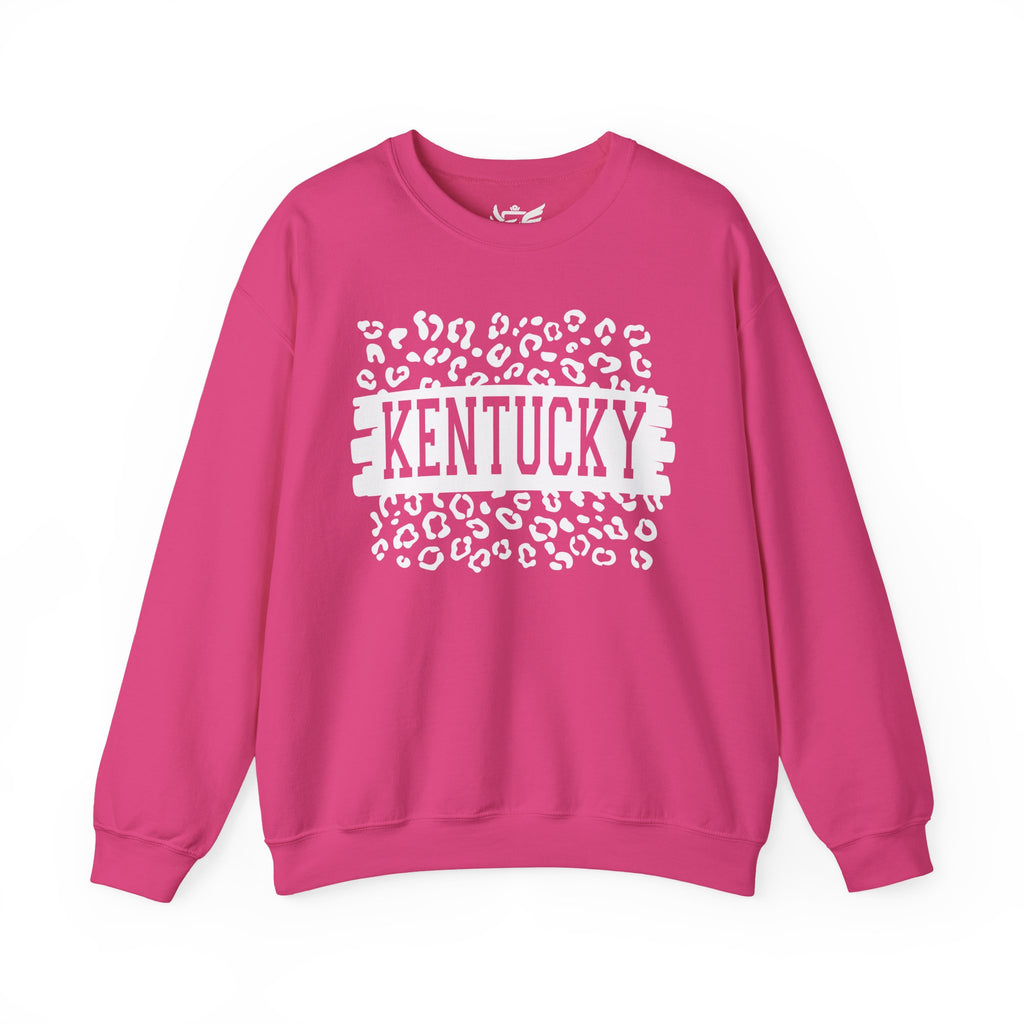 KY Leopard Heavy Blend™ Crewneck Sweatshirt