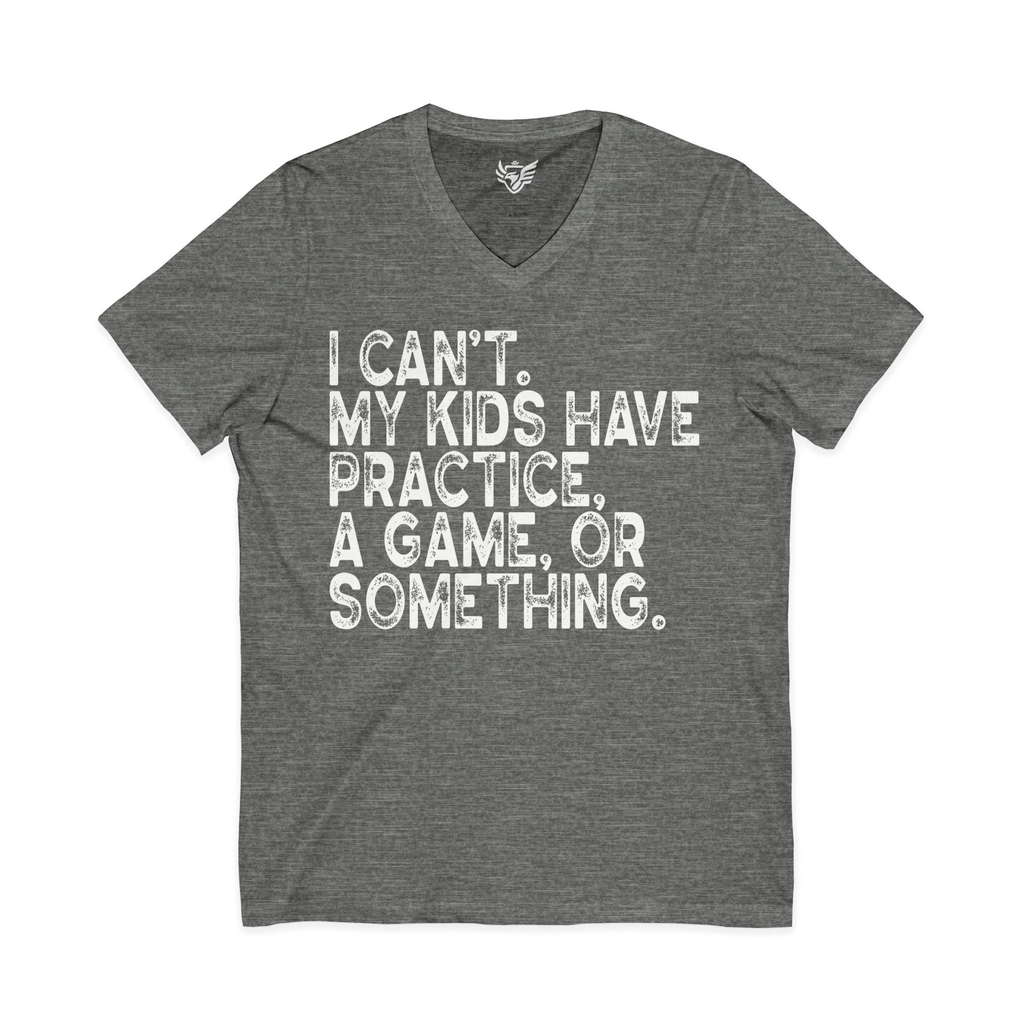 Busy Parents Jersey Short Sleeve V-Neck Tee