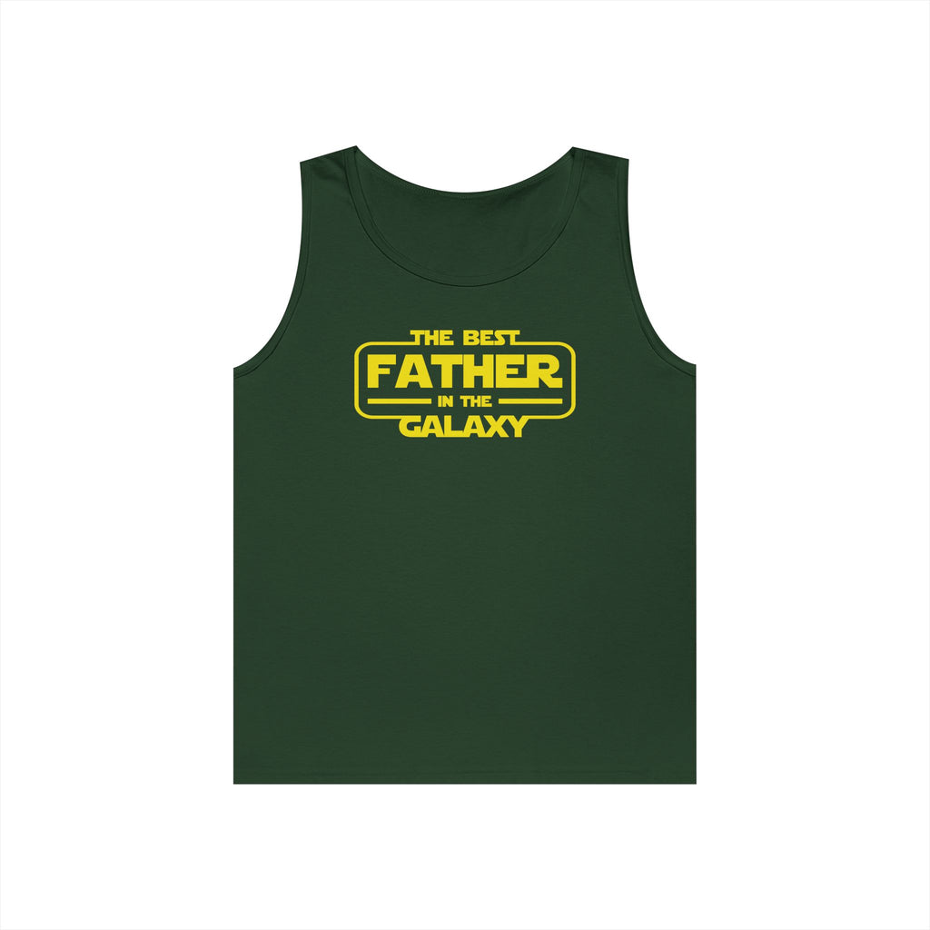 The Best Father In The Galaxy Heavy Cotton Tank Top