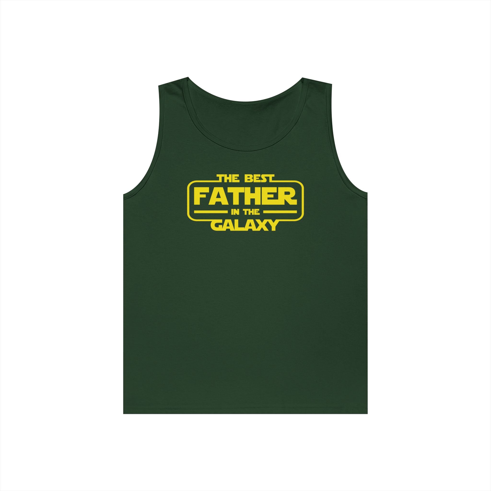 The Best Father In The Galaxy Heavy Cotton Tank Top