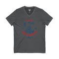 Independence Day Jersey Short Sleeve V-Neck Tee