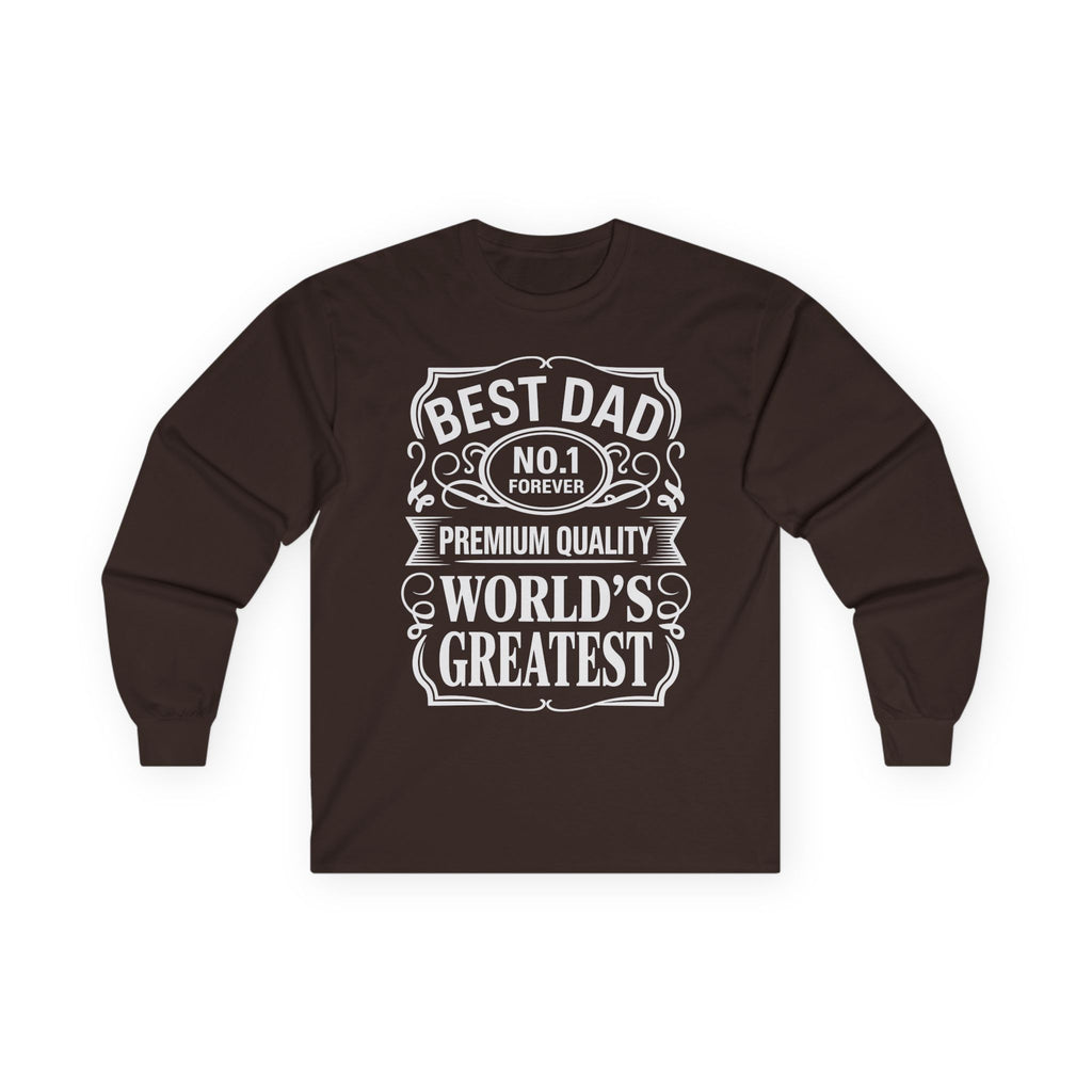 Bourbon Dad Cotton Long Sleeve Tee