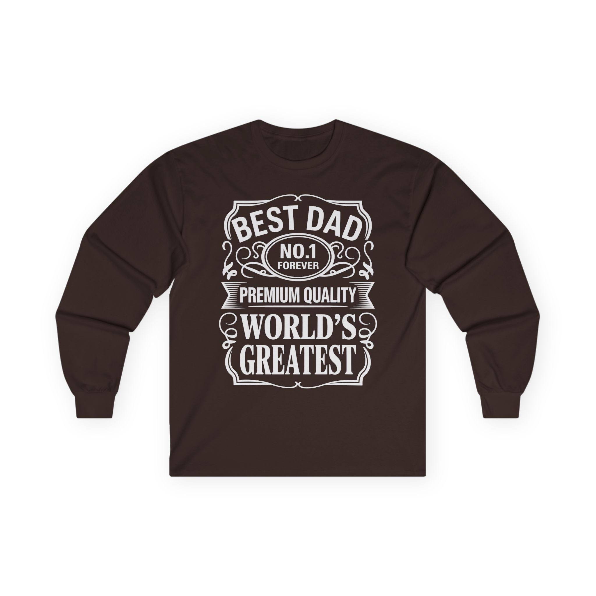 Bourbon Dad Cotton Long Sleeve Tee