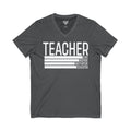 Teacher Jersey Short Sleeve V-Neck Tee
