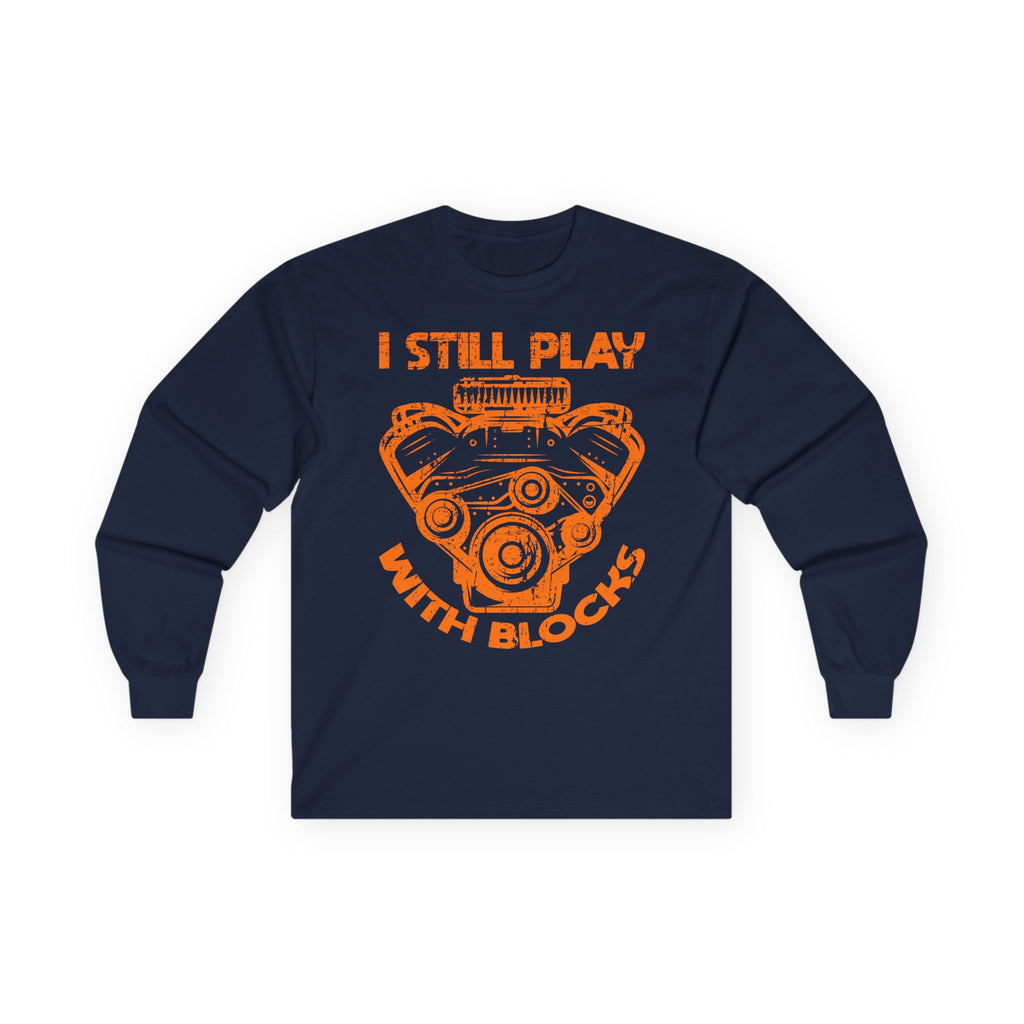 Engine Block Cotton Long Sleeve Tee