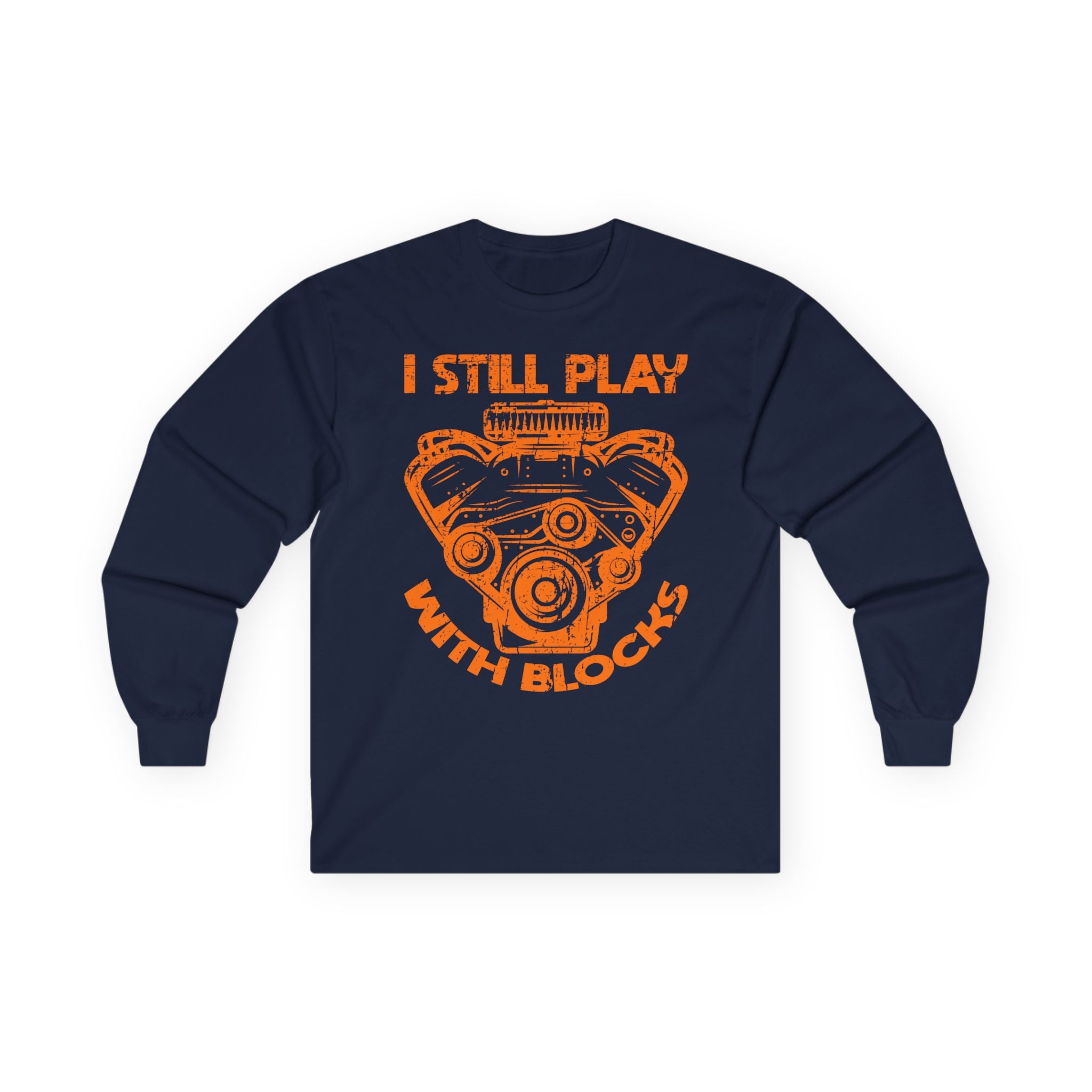 Engine Block Cotton Long Sleeve Tee