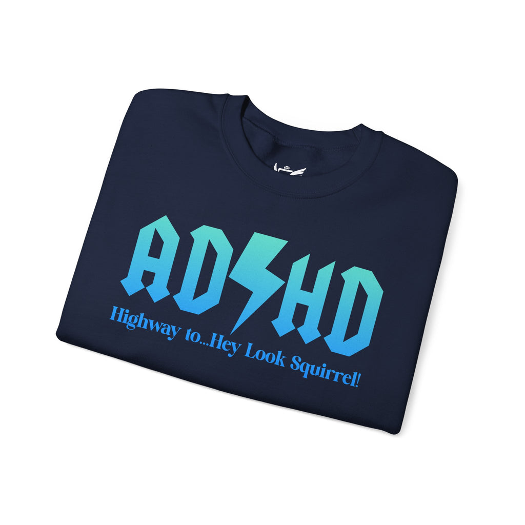 ADHD Highway to... Heavy Blend™ Crewneck Sweatshirt
