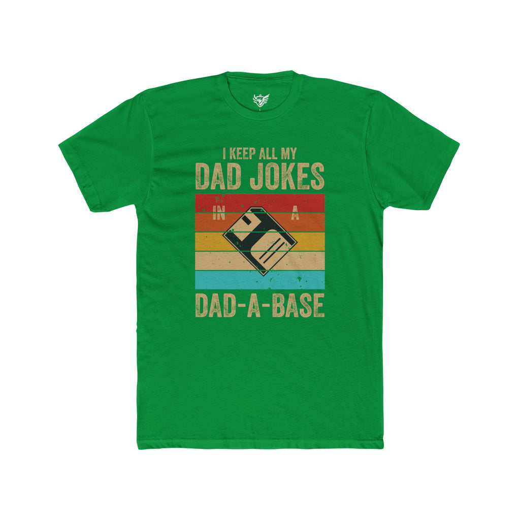 Dad-A-Base Cotton Crew Tee
