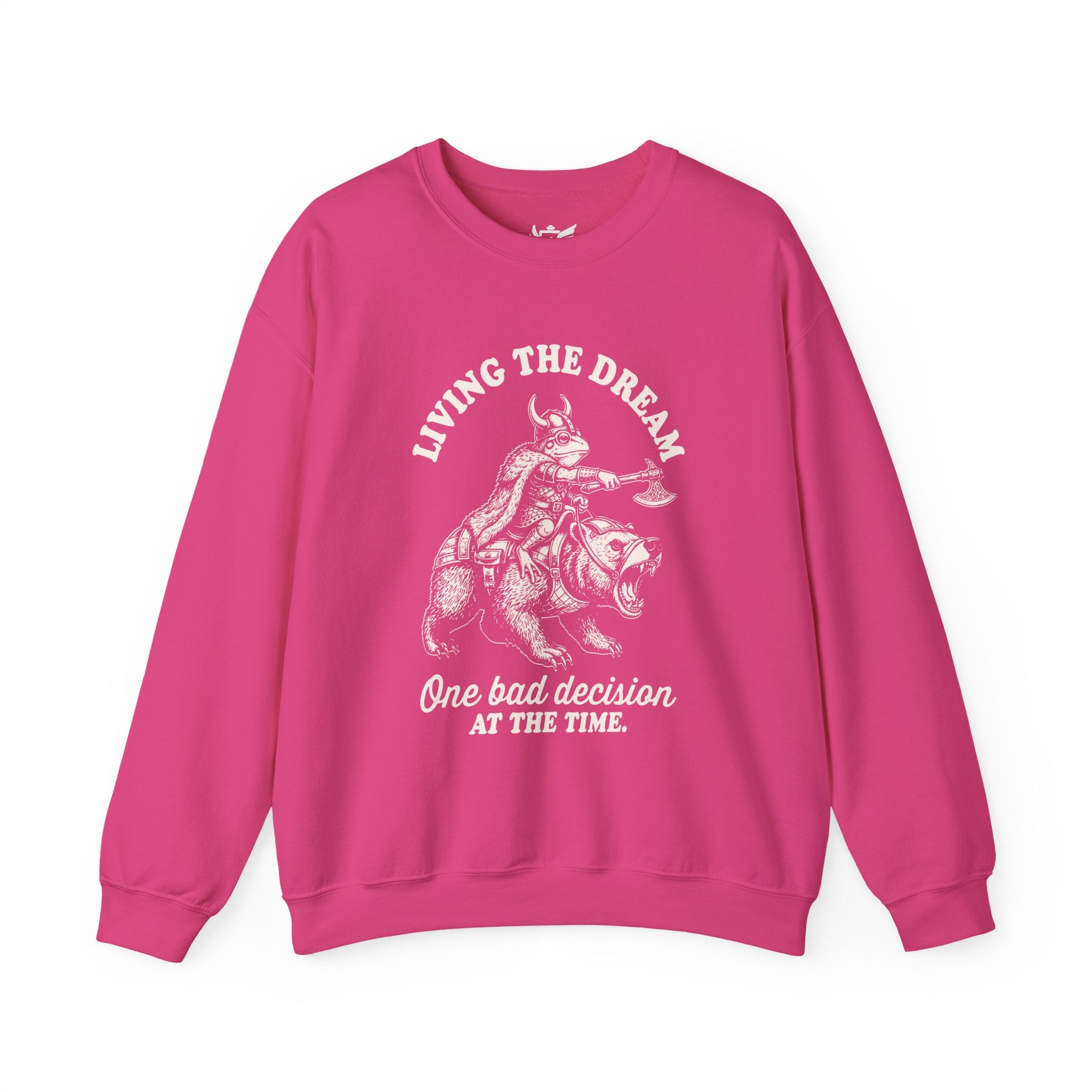 Living The Dream Heavy Blend™ Crewneck Sweatshirt