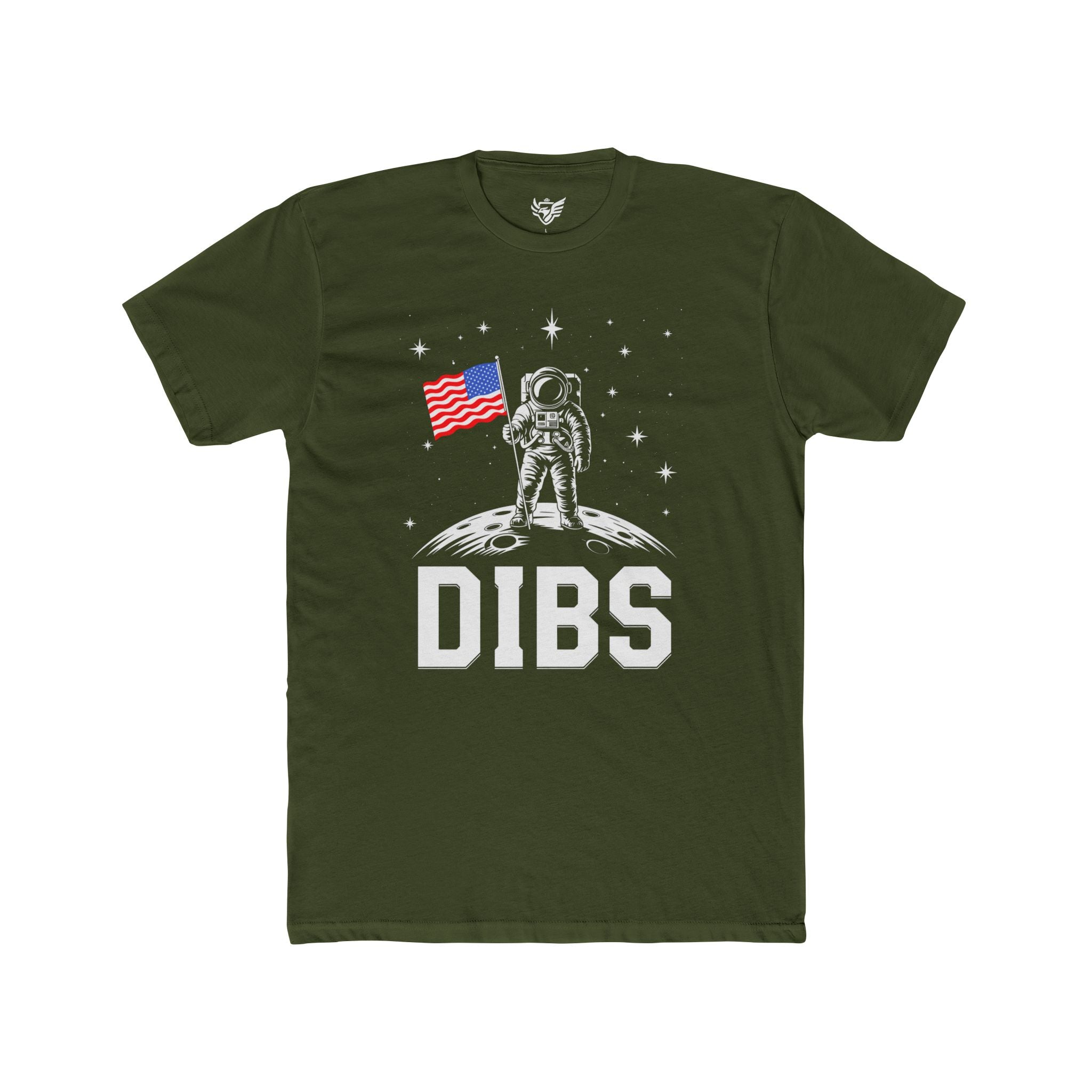 DIBS on the Moon Cotton Crew Tee