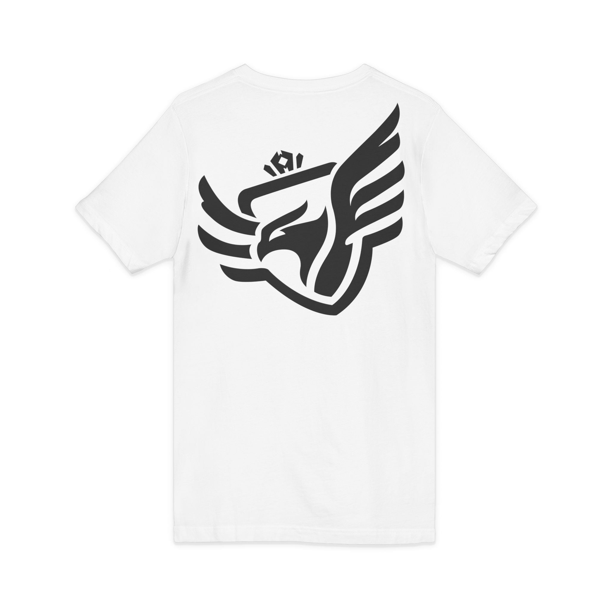 Royal Sparrow Jersey Short Sleeve V-Neck Tee