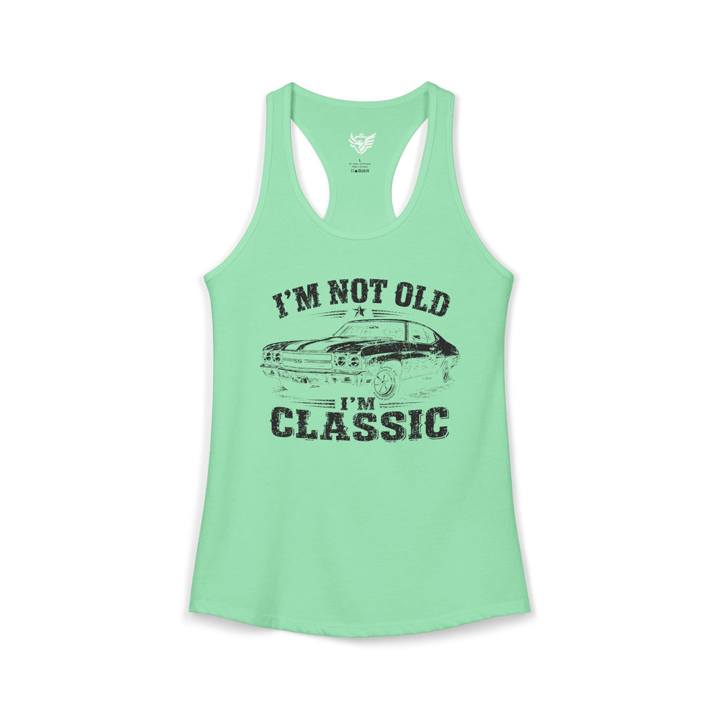 Not Old, Classic Ideal Racerback Tank