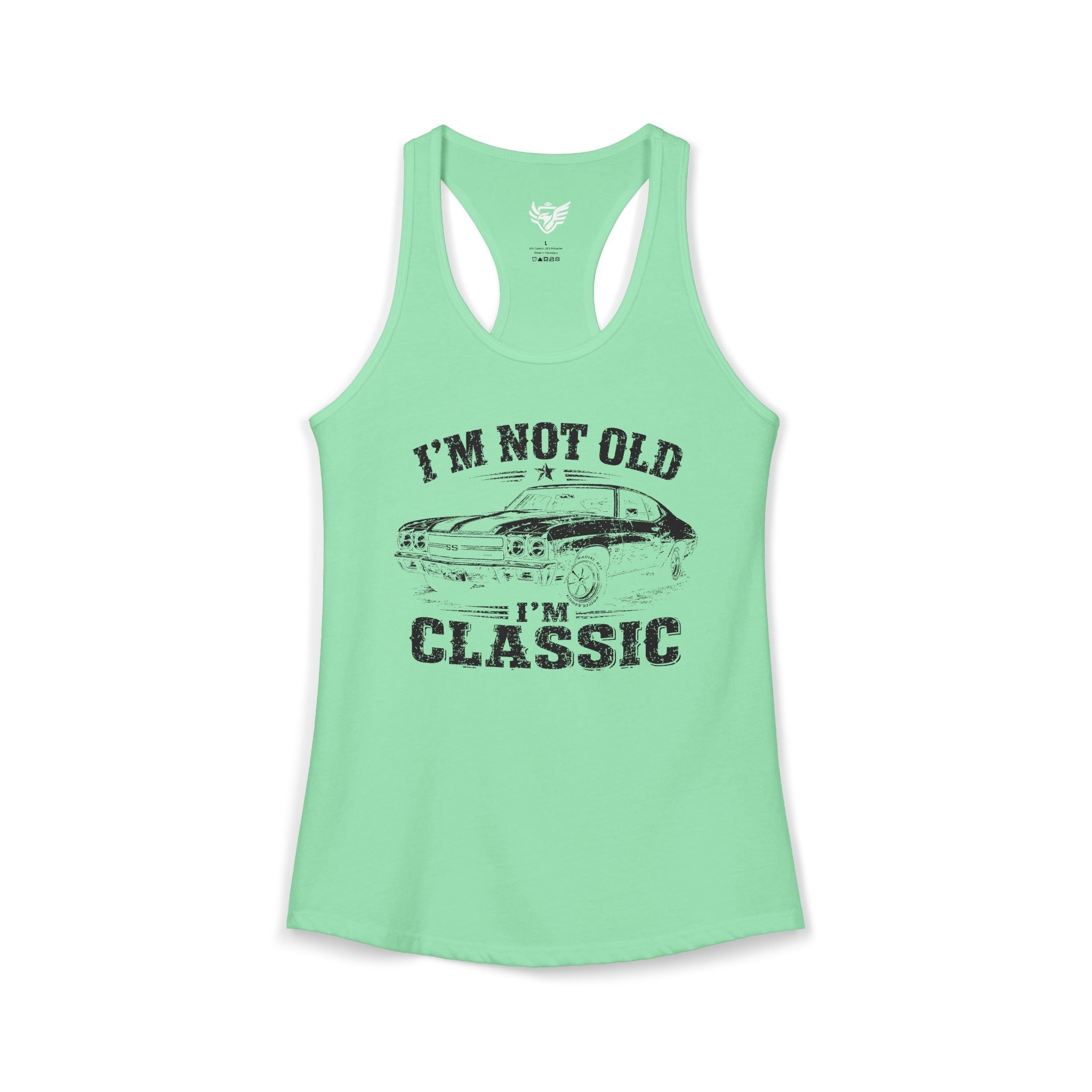 Not Old, Classic Ideal Racerback Tank