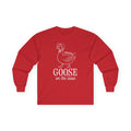 Mama Goose on the Loose Cotton Long Sleeve Tee