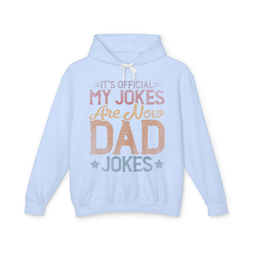 Dad Jokes Lightweight Hooded Sweatshirt