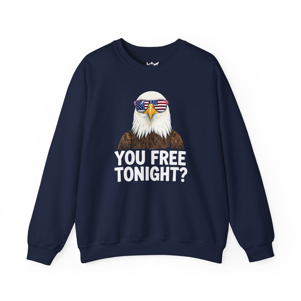 You Free Tonight? Heavy Blend™ Crewneck Sweatshirt