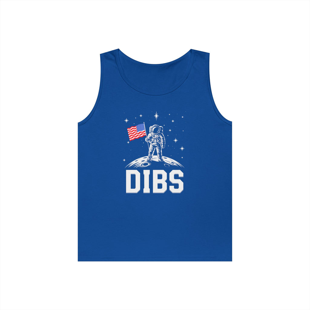DIBS on the Moon Heavy Cotton Tank Top