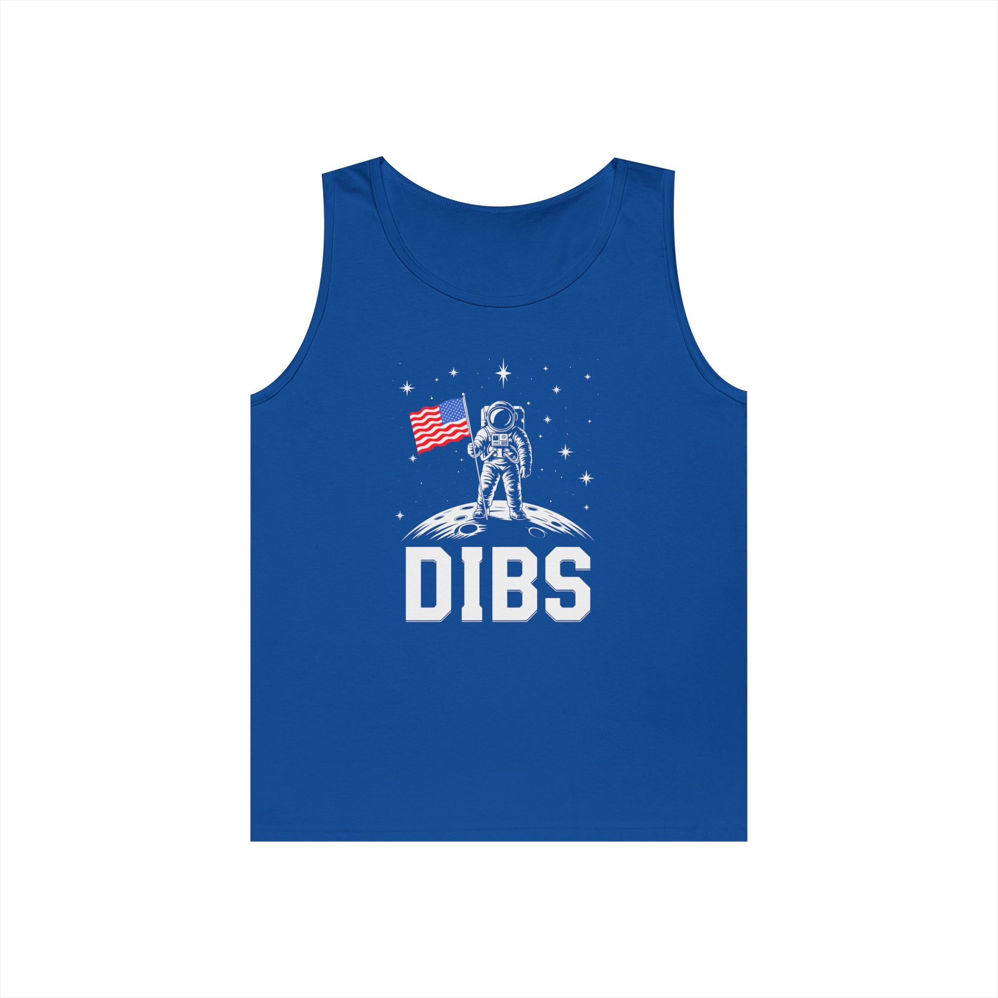 DIBS on the Moon Heavy Cotton Tank Top