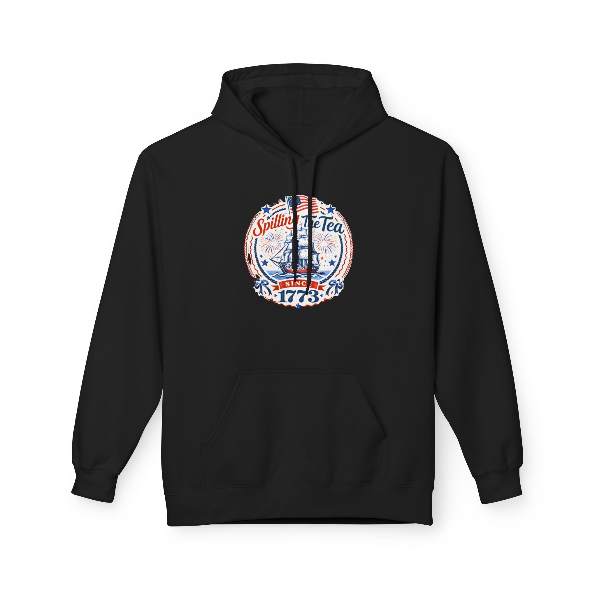 Spilling The Tea Midweight Softstyle Fleece Hoodie