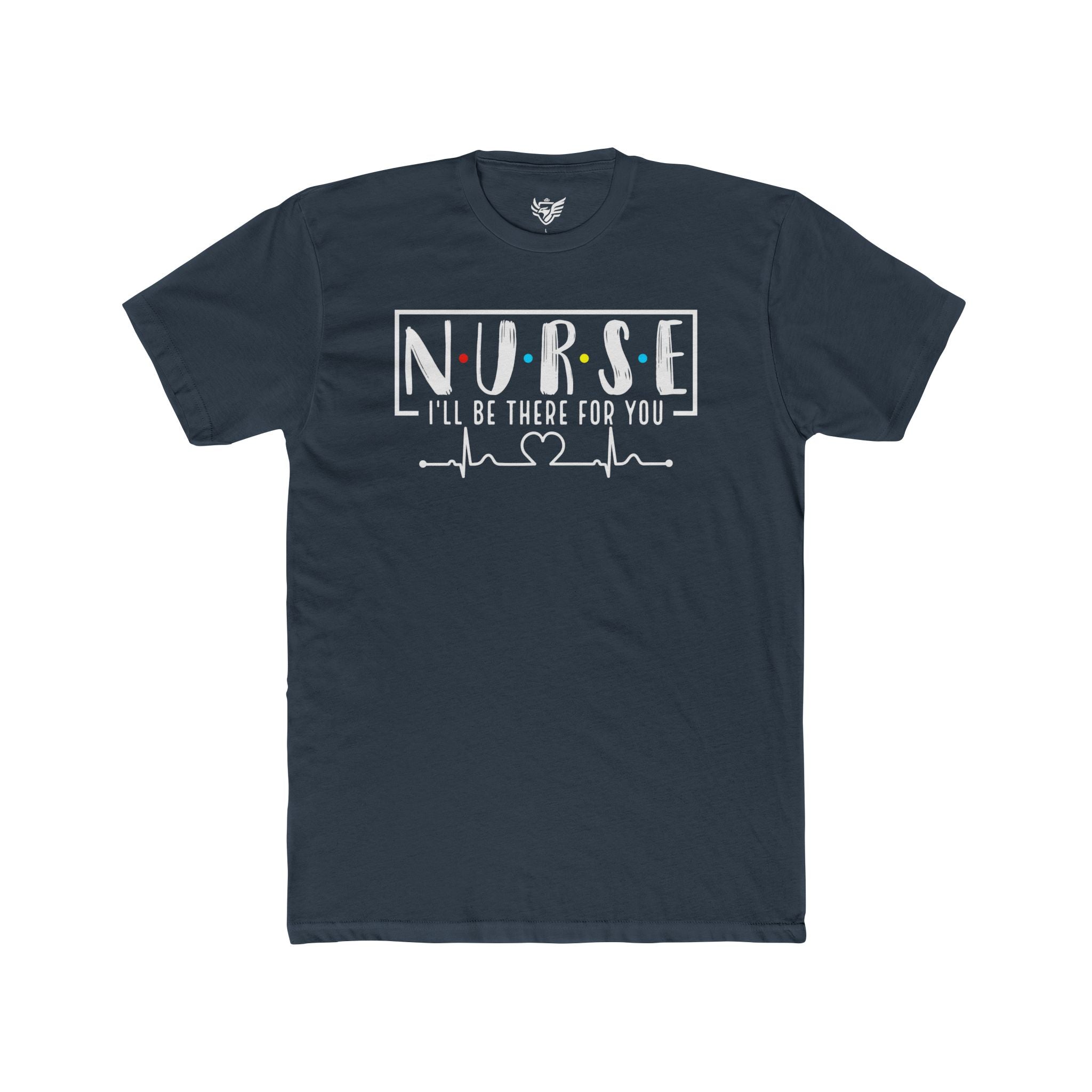 Friends Theme Nurse Cotton Crew Tee