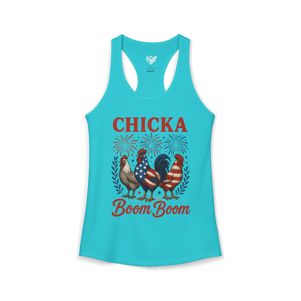 Chicka Boom Boom Ideal Racerback Tank