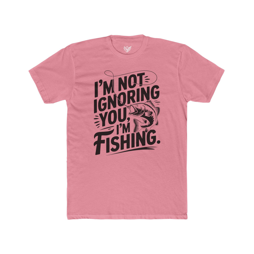 I'm Not Ignoring You Cotton Crew Tee
