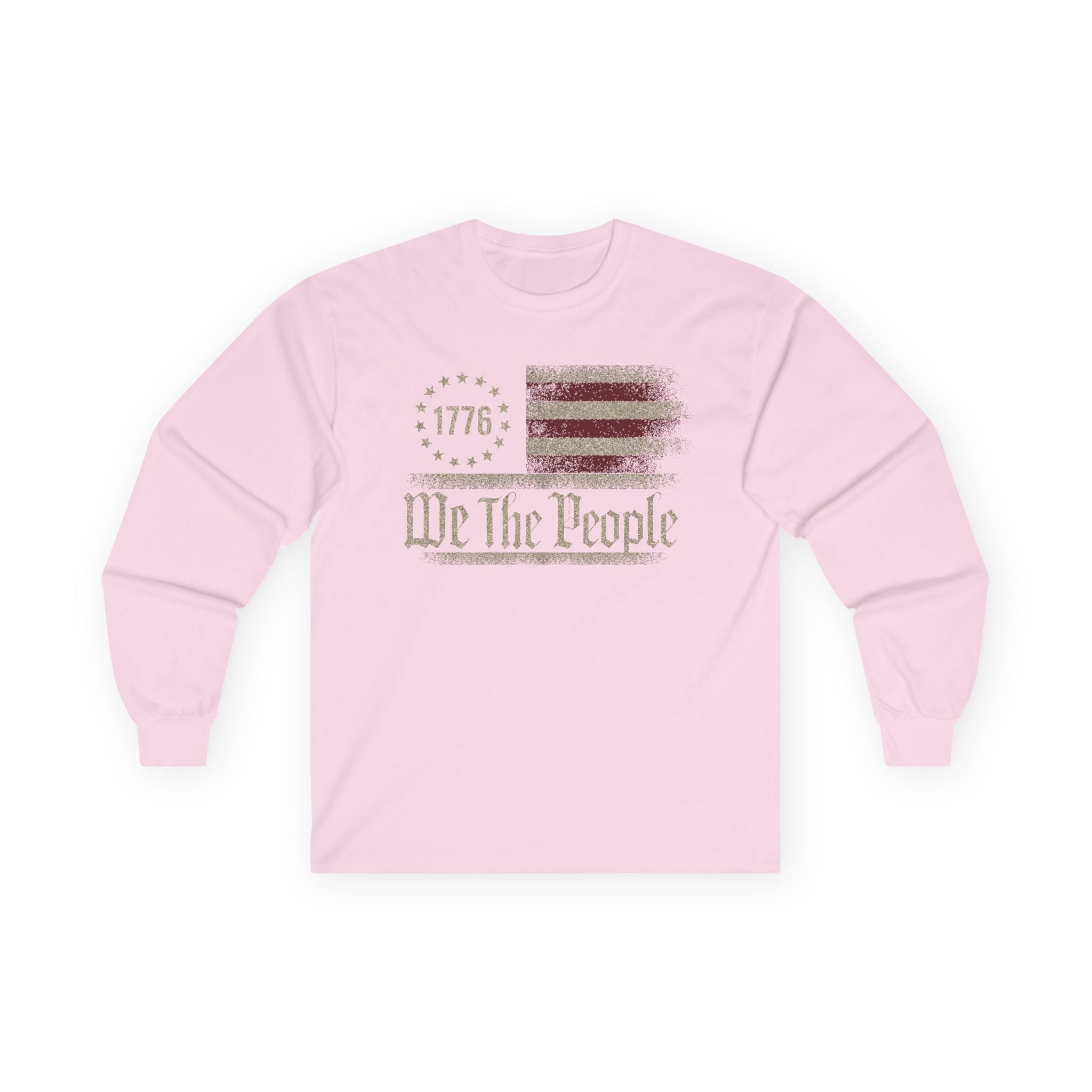 We The People Cotton Long Sleeve Tee