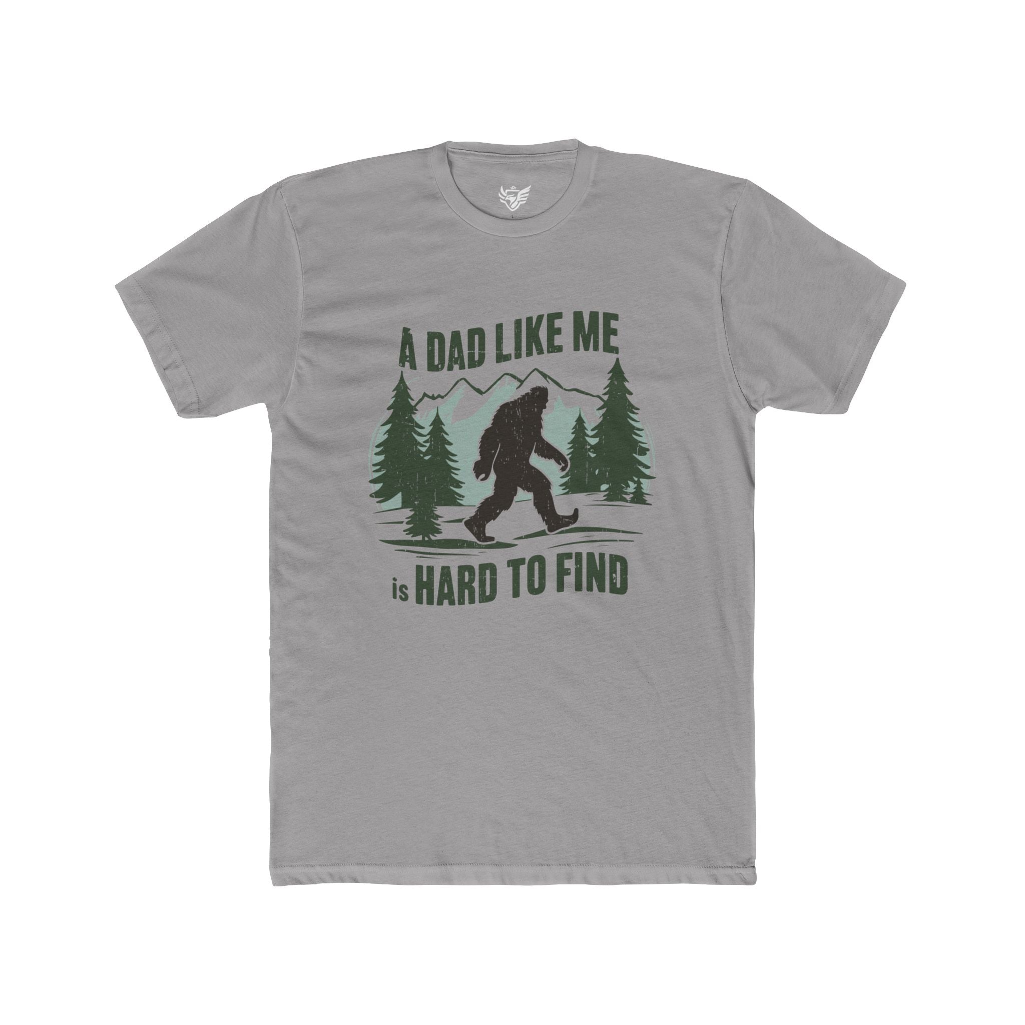 Hard to Find Dad Cotton Crew Tee