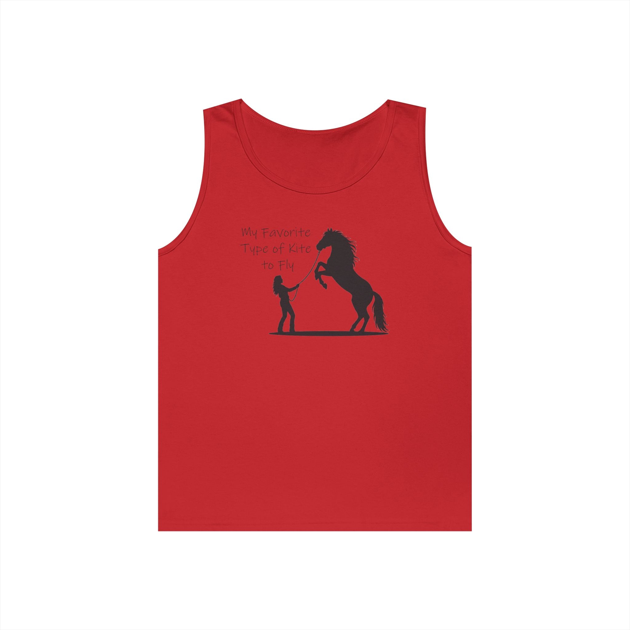 My Favorite Type of Kite Heavy Cotton Tank Top