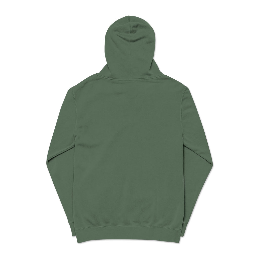 Unisex Embroidered KY Pigment-Dyed Hoodie
