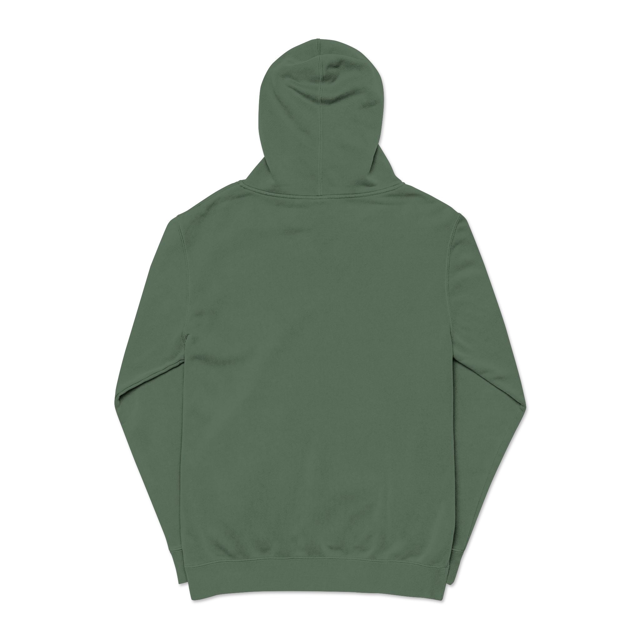 Unisex Embroidered KY Pigment-Dyed Hoodie