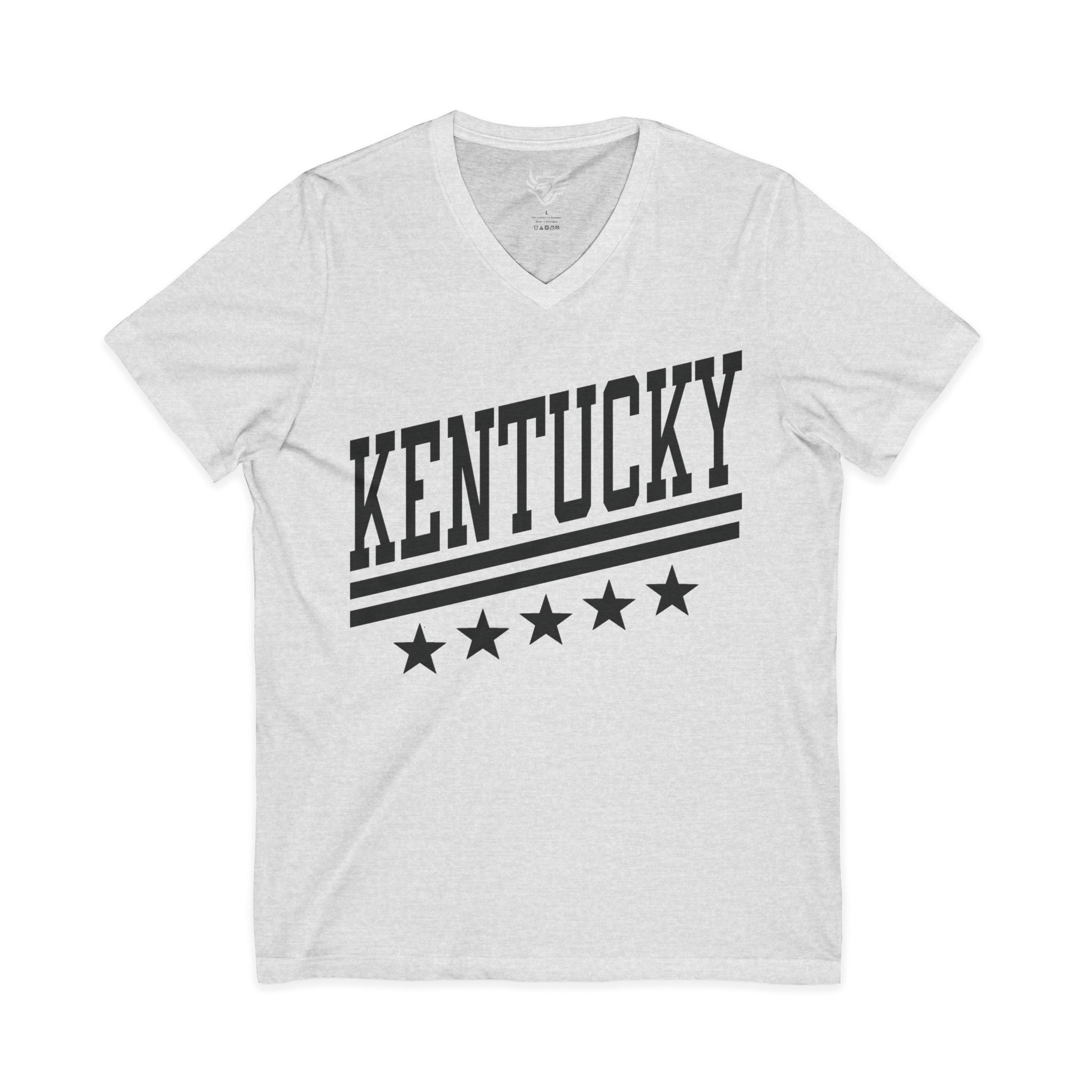 KY 5 Star Jersey Short Sleeve V-Neck Tee