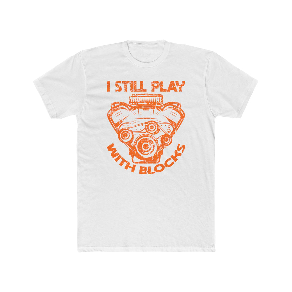 Engine Block Cotton Crew Tee