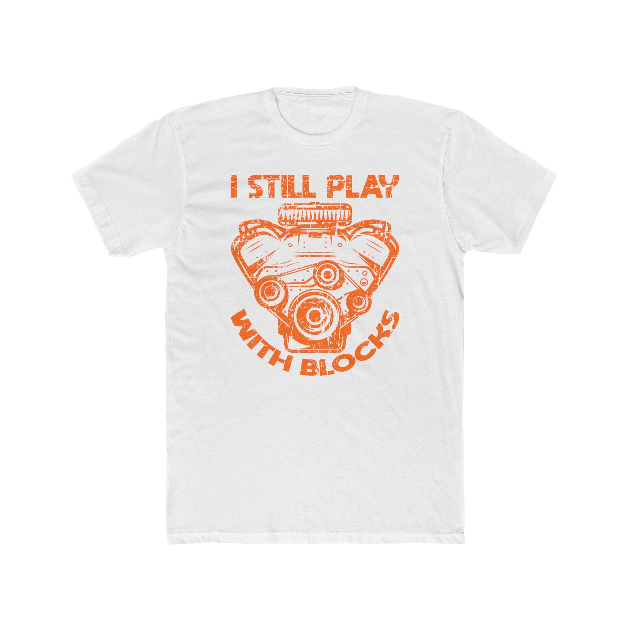 Engine Block Cotton Crew Tee