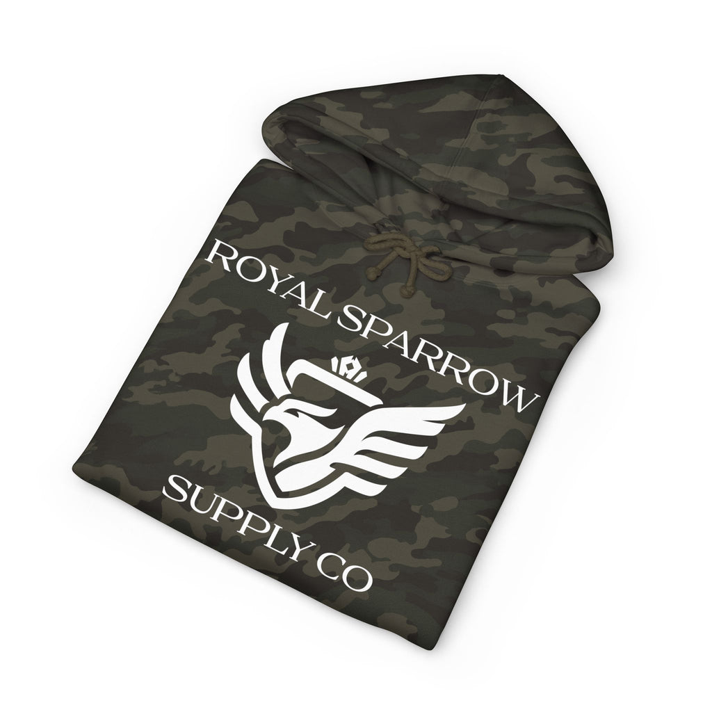 Royal Sparrow Unisex Heavyweight Hooded Sweatshirt